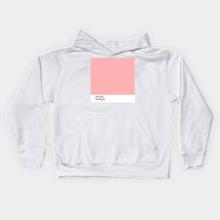 pantone 13-1716 TCX Pale Rosette Kids Hoodie